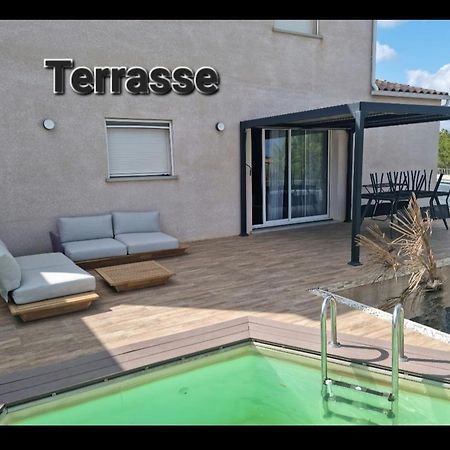 Maison 8 Couchages Clim, Plage A Pied, Petite Piscine ポール・ラ・ヌーヴェル エクステリア 写真